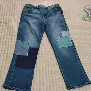 Vigoss: slim straight: Frankie: Size 31: patchwork.